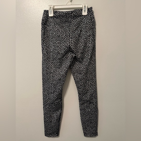 BLACK POLKA DOT Leggings - SIZE MEDIUM - Picture 2 of 2